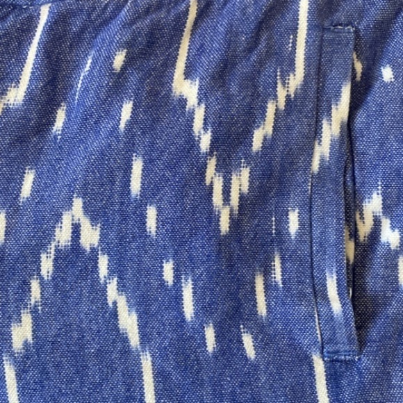 J. Crew Womens Sunfaded Ikat Print Cotton Shorts - Picture 6 of 7